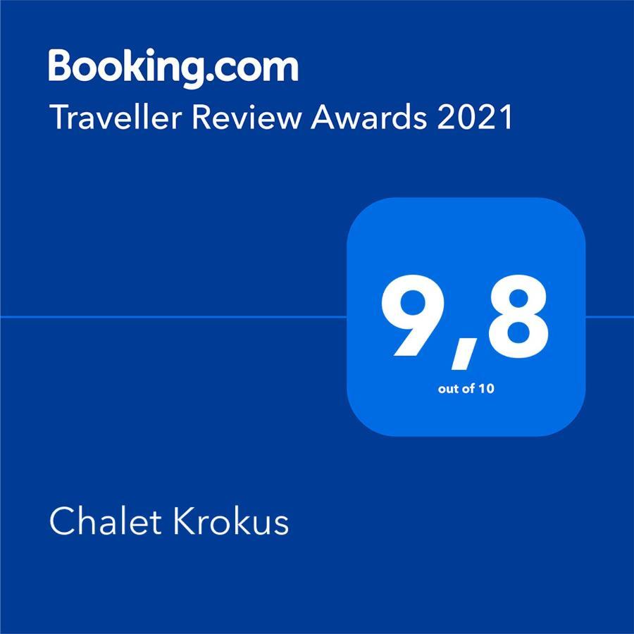 Chalet Krokus Ридеральп Экстерьер фото